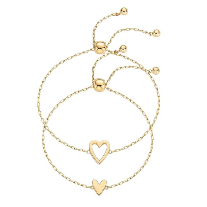 Elise | Hartjes Armband Set