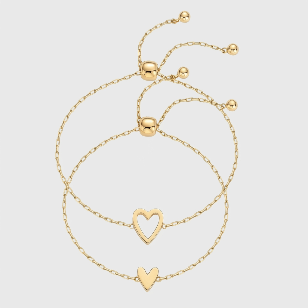 Elise | Hartjes Armband Set