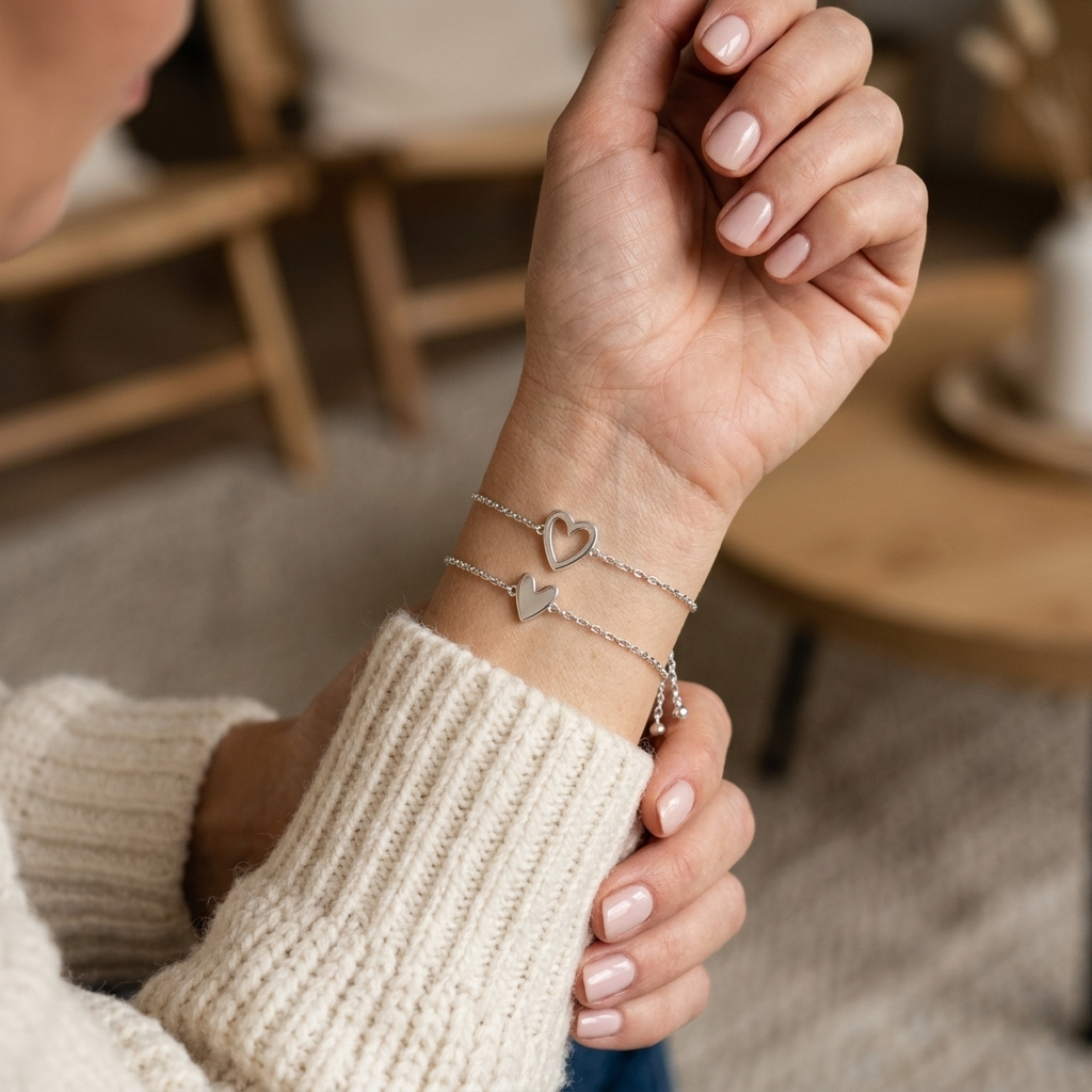 Elise | Hartjes Armband Set