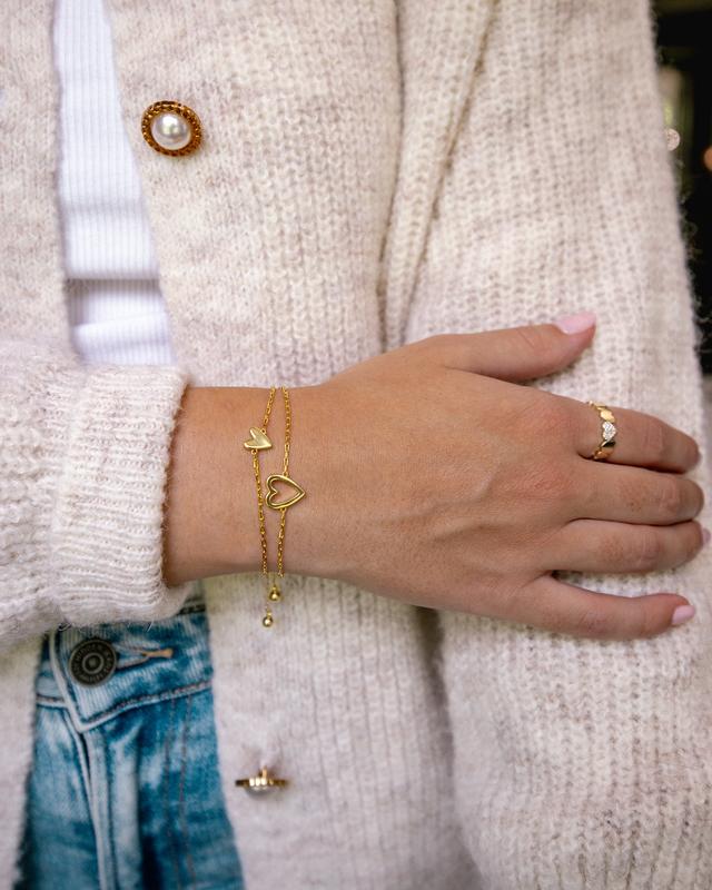 Elise | Hartjes Armband Set