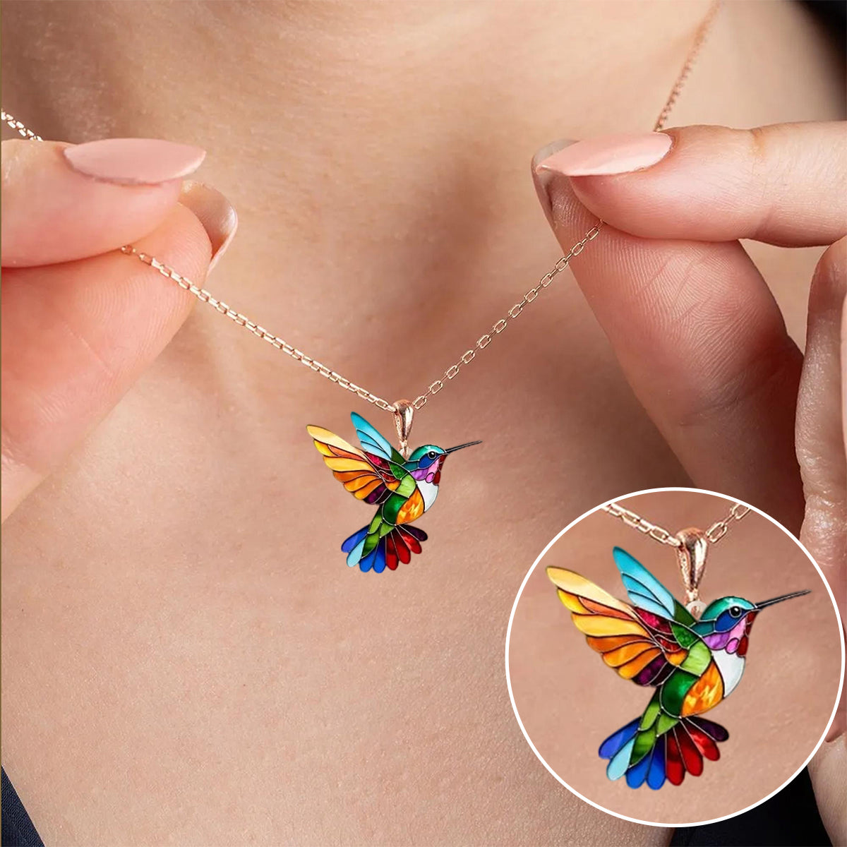 Roos | Kolibri Ketting