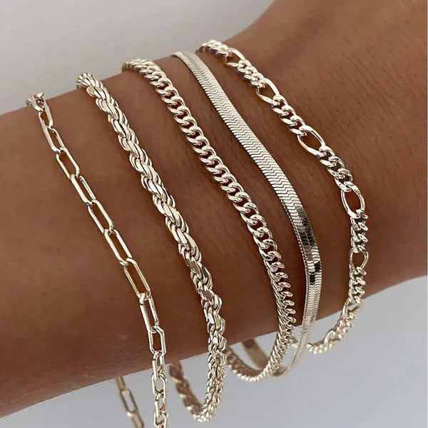 Sofia | Gouden Armband Set