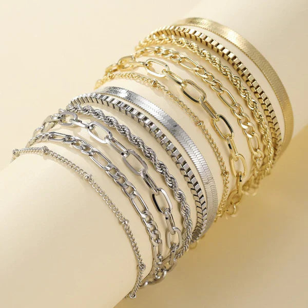 Sofia | Gouden Armband Set