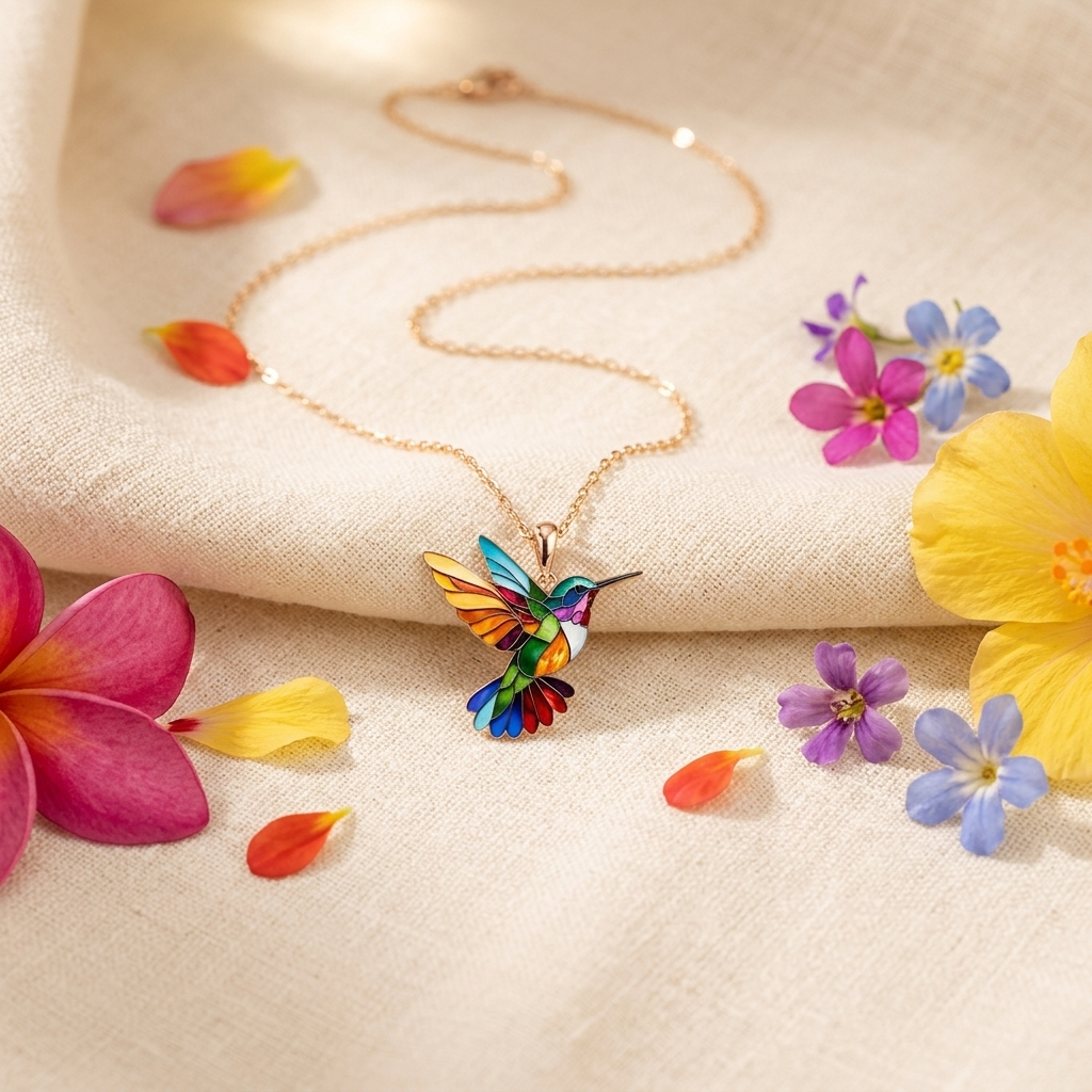 Roos | Kolibri Ketting